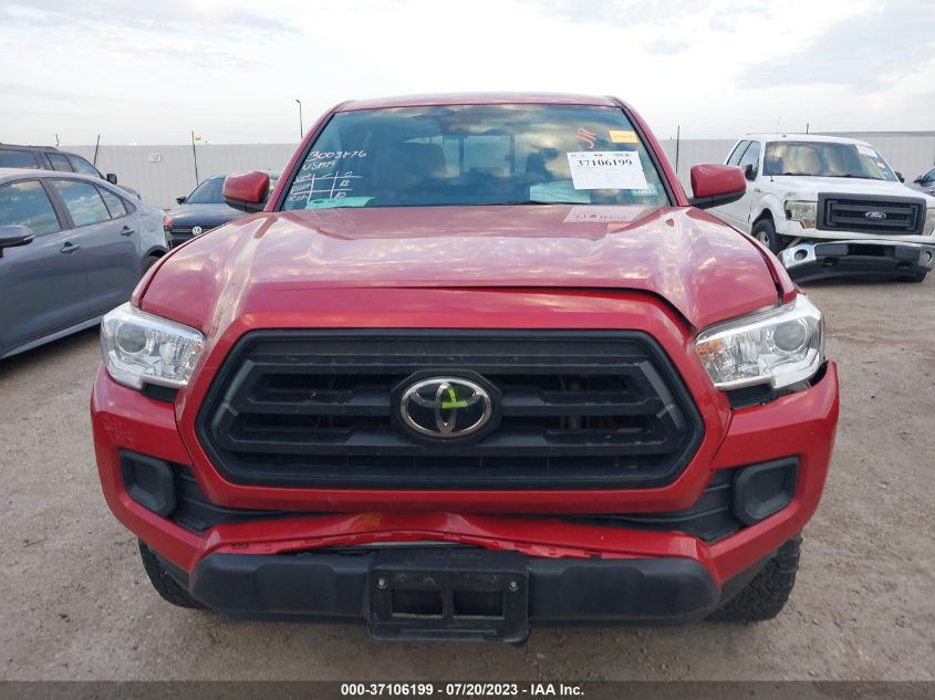 2021 TOYOTA TACOMA 2WD SR/SR5 - 3TYAX5GN0MT012221