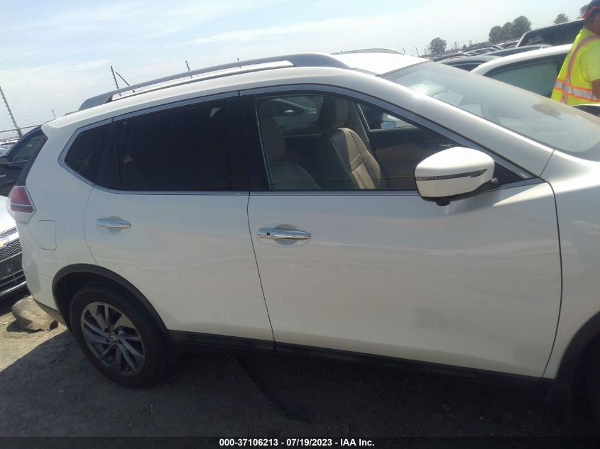 2016 NISSAN ROGUE SL - 5N1AT2MT3GC751335