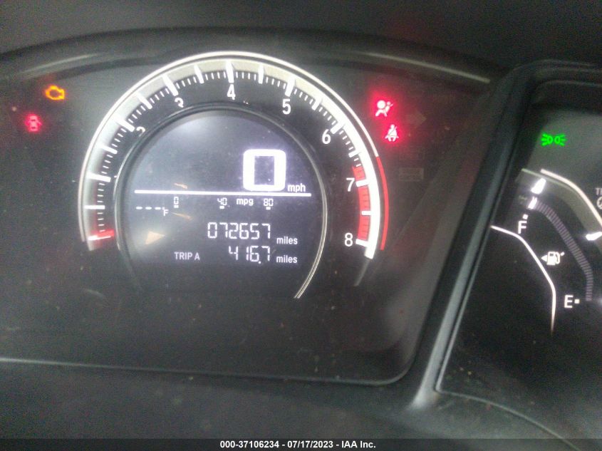 2016 HONDA CIVIC SEDAN LX - 19XFC2F53GE010099