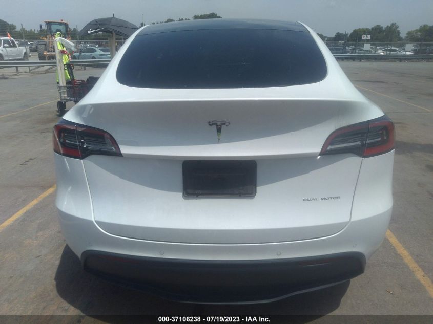 2021 TESLA MODEL Y LONG RANGE - 5YJYGDEEXMF082207