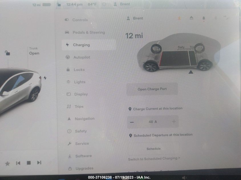 2021 TESLA MODEL Y LONG RANGE - 5YJYGDEEXMF082207