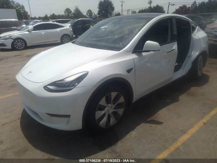 2021 TESLA MODEL Y LONG RANGE - 5YJYGDEEXMF082207