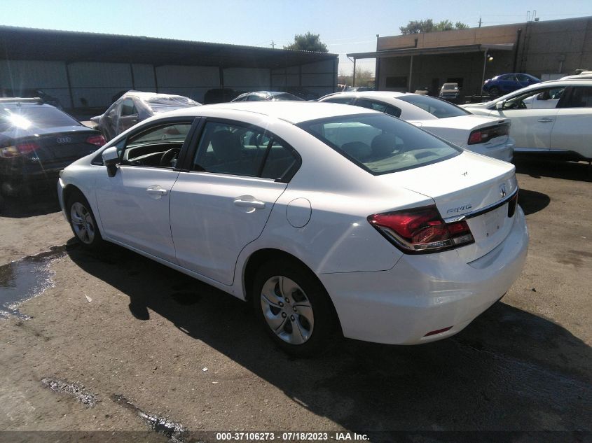 2014 HONDA CIVIC SEDAN LX - 19XFB2F50EE244877