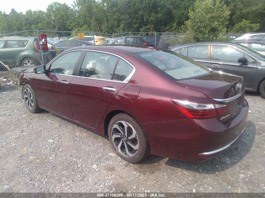 2017 HONDA ACCORD SEDAN EX-L - 1HGCR2F94HA174391