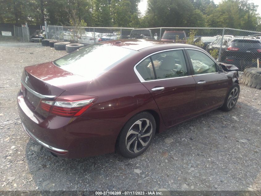 2017 HONDA ACCORD SEDAN EX-L - 1HGCR2F94HA174391