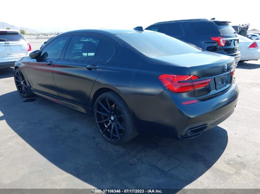 2018 BMW 7 SERIES 740I - WBA7E2C56JG742816
