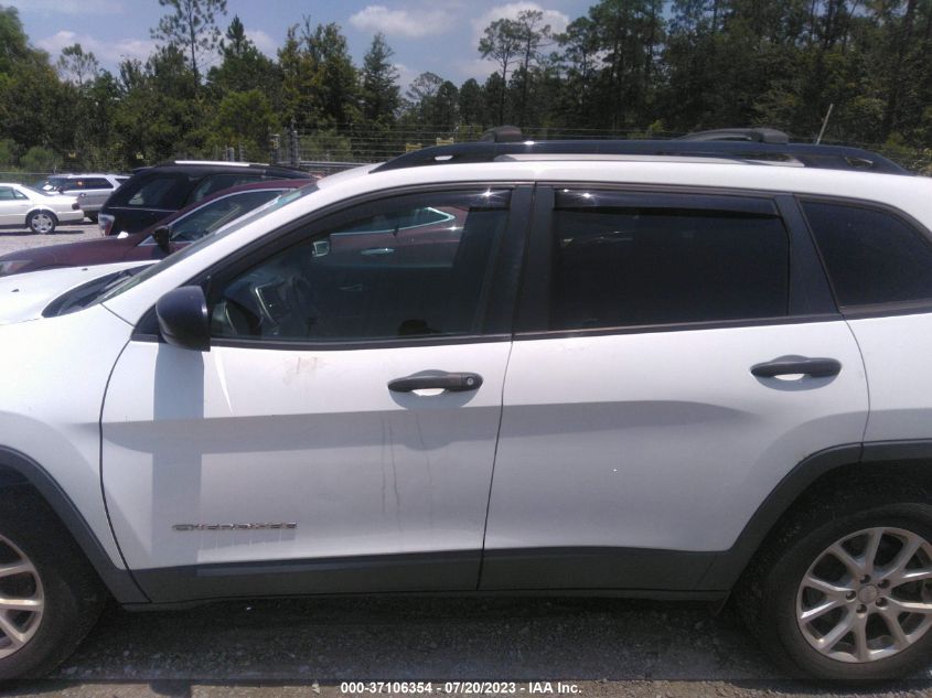 2016 JEEP CHEROKEE SPORT - 1C4PJMAB8GW349899