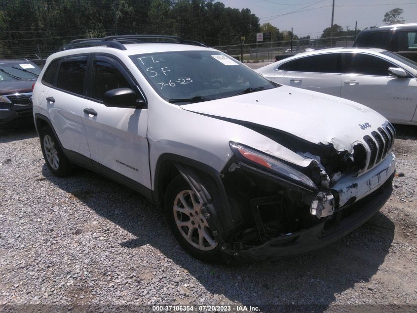 2016 JEEP CHEROKEE SPORT - 1C4PJMAB8GW349899