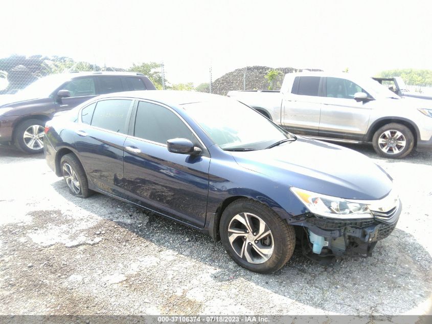2016 HONDA ACCORD SEDAN LX - 1HGCR2F33GA218049