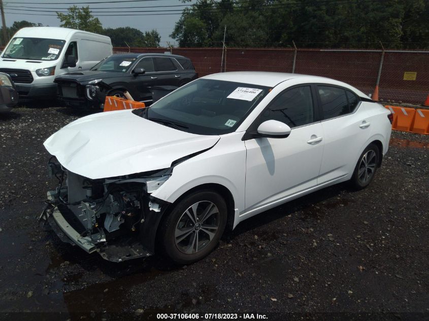 2022 NISSAN SENTRA SV - 3N1AB8CV6NY232445