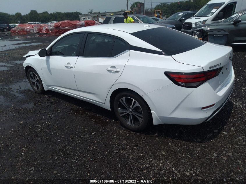 2022 NISSAN SENTRA SV - 3N1AB8CV6NY232445