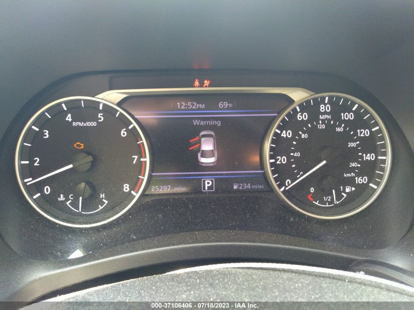 2022 NISSAN SENTRA SV - 3N1AB8CV6NY232445