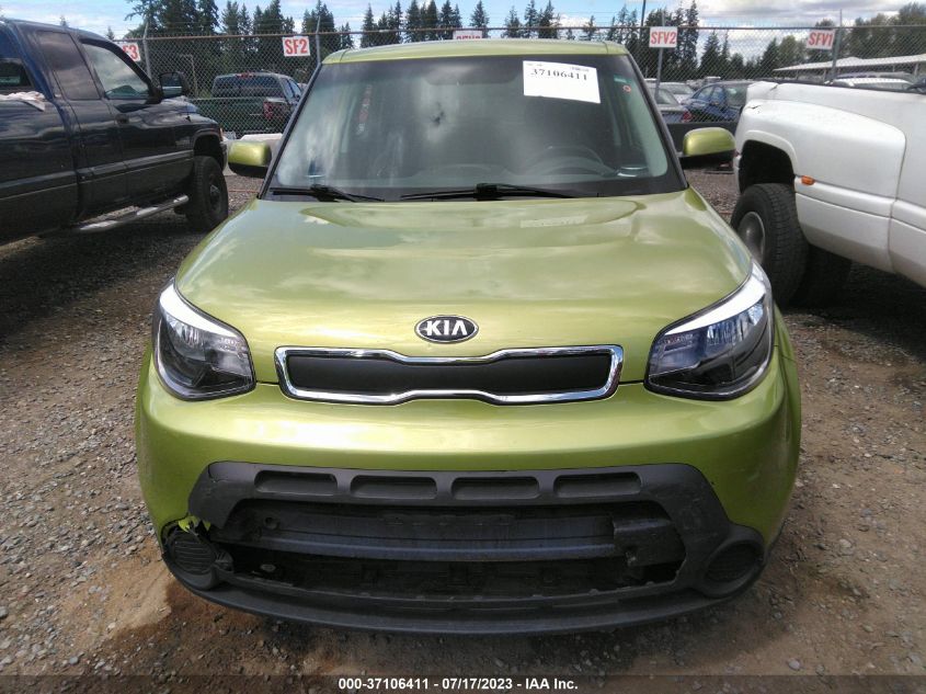 2015 KIA SOUL BASE - KNDJN2A26F7815501