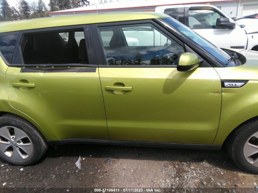 2015 KIA SOUL BASE - KNDJN2A26F7815501