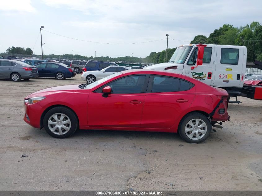 2017 MAZDA MAZDA3 4-DOOR SPORT 3MZBN1U77HM134601