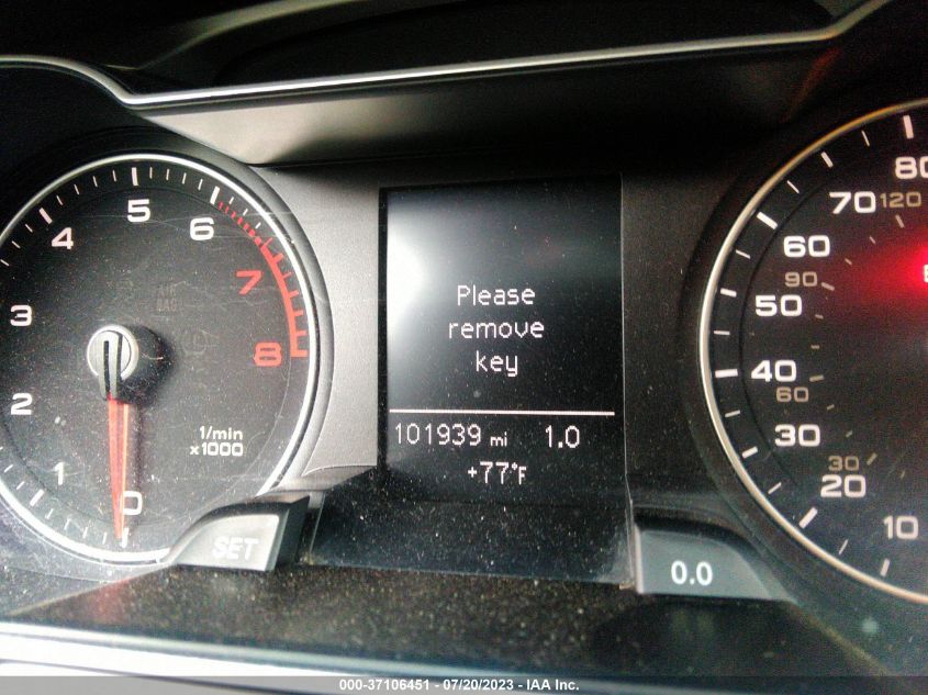 2013 AUDI A4 PREMIUM PLUS - WAUHFAFL0DN038472