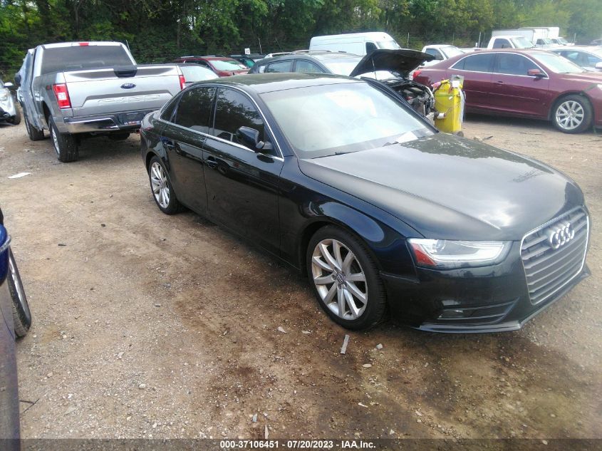 2013 AUDI A4 PREMIUM PLUS - WAUHFAFL0DN038472