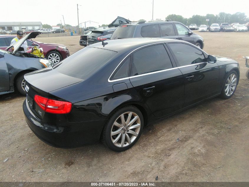 2013 AUDI A4 PREMIUM PLUS - WAUHFAFL0DN038472