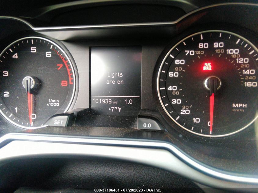 2013 AUDI A4 PREMIUM PLUS - WAUHFAFL0DN038472