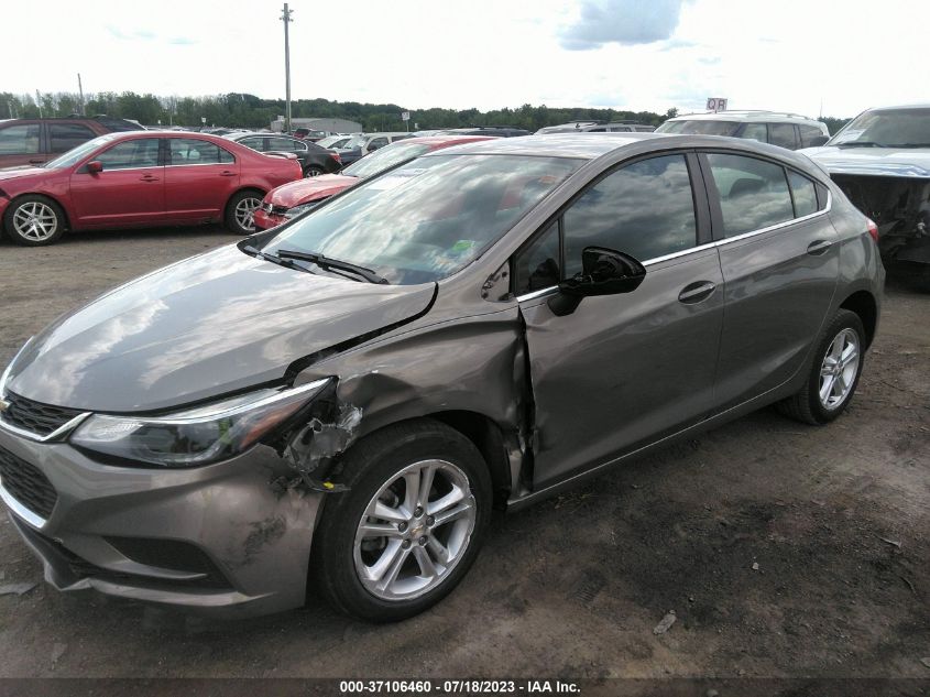 2018 CHEVROLET CRUZE LT - 3G1BE6SM4JS521822