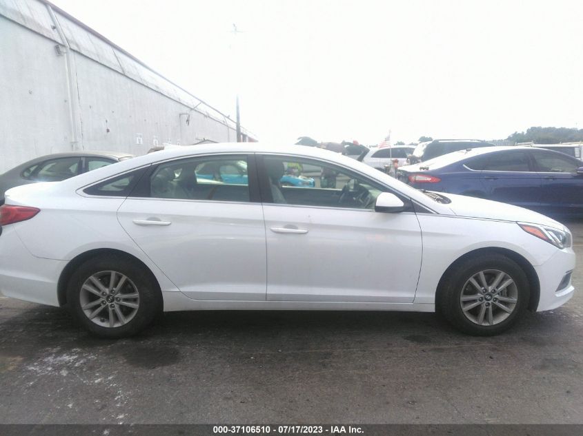 2016 HYUNDAI SONATA 2.4L SE - 5NPE24AF5GH339098