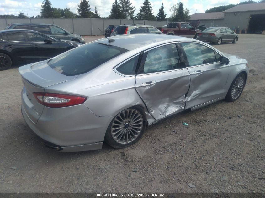 2014 FORD FUSION TITANIUM - 3FA6P0K9XER358608