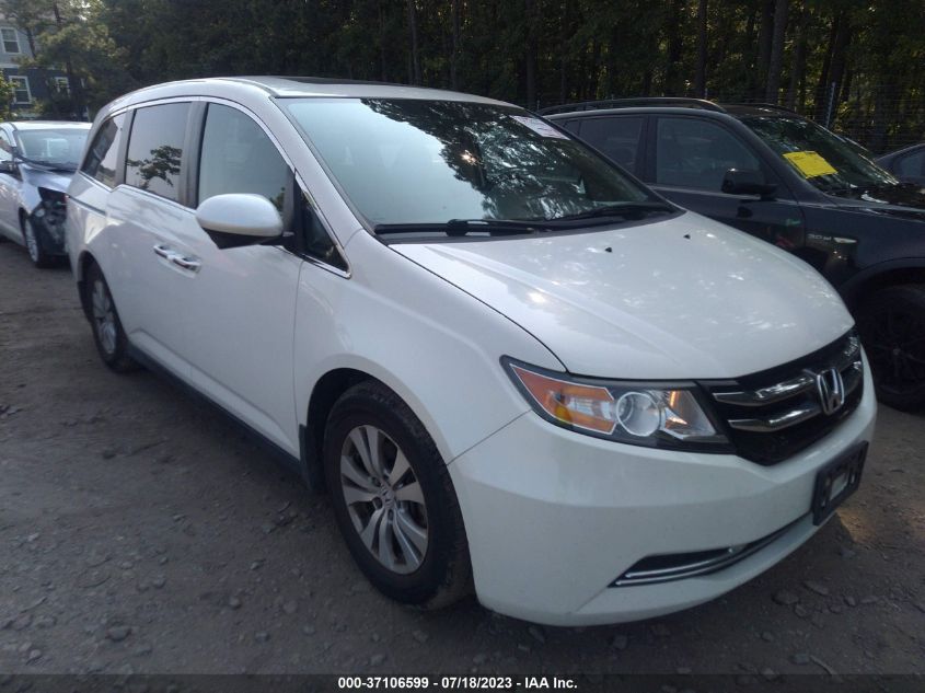 2016 HONDA ODYSSEY EX-L - 5FNRL5H62GB045229