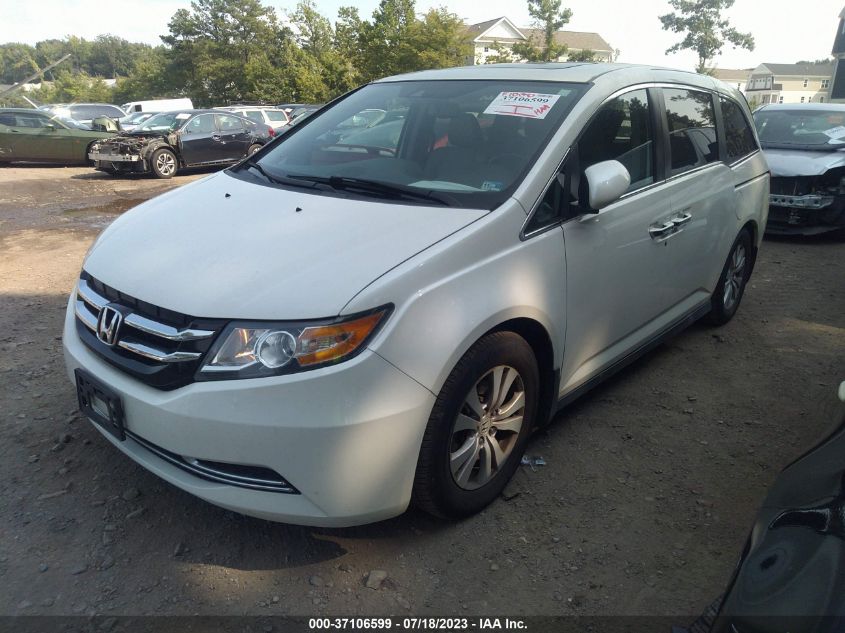 2016 HONDA ODYSSEY EX-L - 5FNRL5H62GB045229