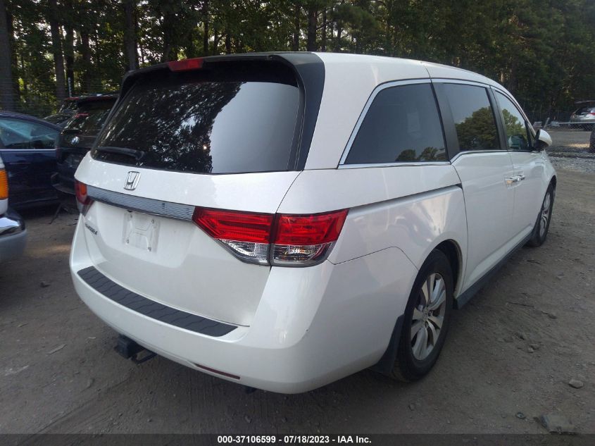 2016 HONDA ODYSSEY EX-L - 5FNRL5H62GB045229