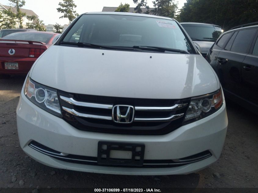 2016 HONDA ODYSSEY EX-L - 5FNRL5H62GB045229