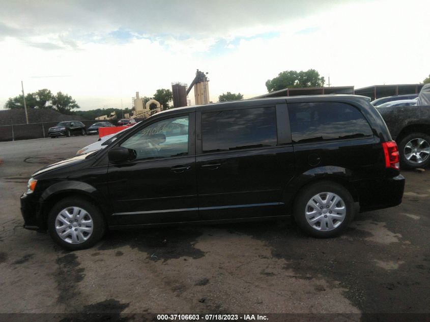 2015 DODGE GRAND CARAVAN SE - 2C4RDGBGXFR625308