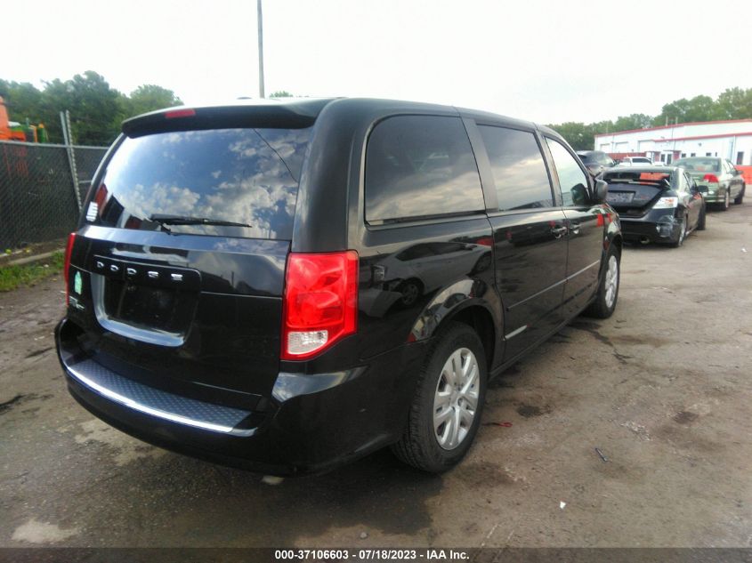 2015 DODGE GRAND CARAVAN SE - 2C4RDGBGXFR625308