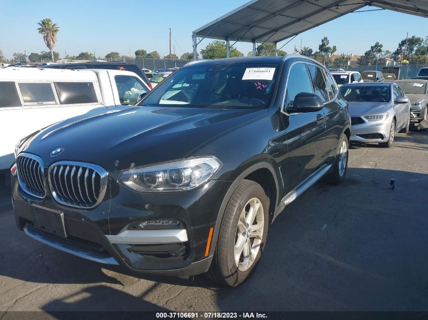 2020 BMW X3 SDRIVE30I - 5UXTY3C02LLU71149