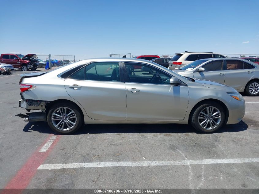 2016 TOYOTA CAMRY SE - 4T1BF1FK7GU522726