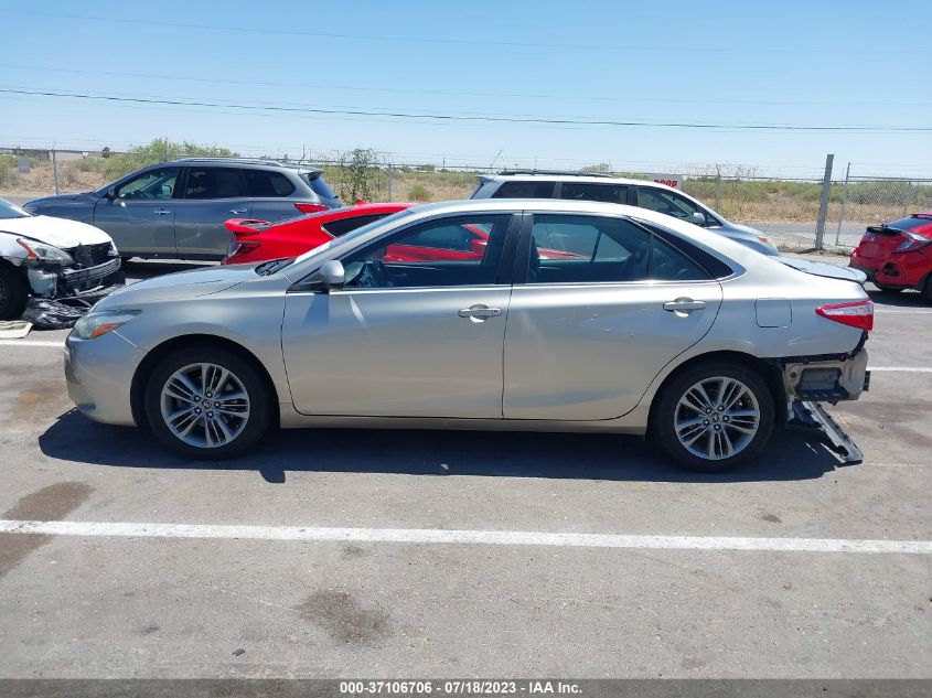 2016 TOYOTA CAMRY SE - 4T1BF1FK7GU522726