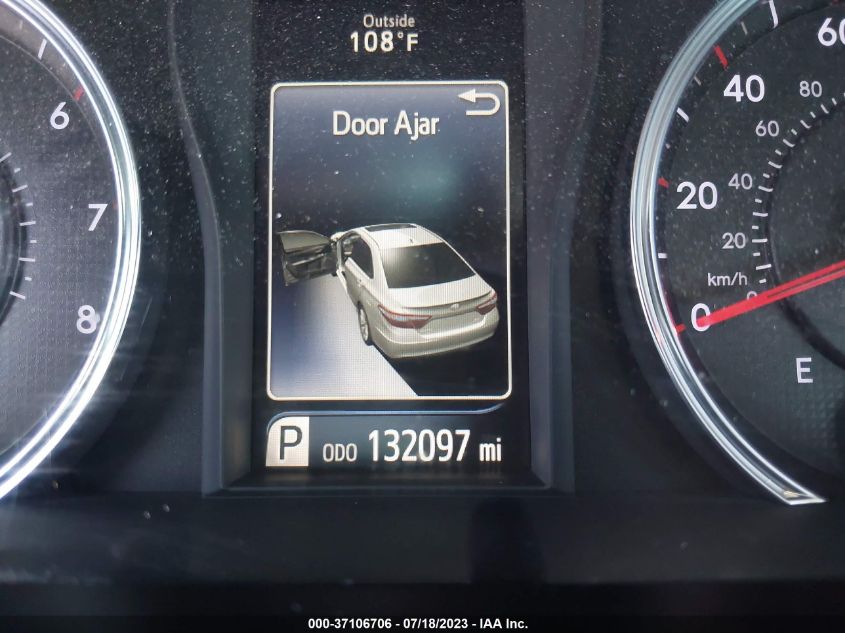 2016 TOYOTA CAMRY SE - 4T1BF1FK7GU522726