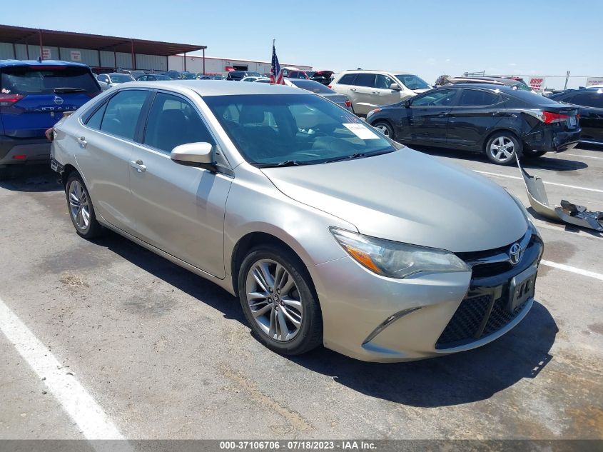2016 TOYOTA CAMRY SE - 4T1BF1FK7GU522726
