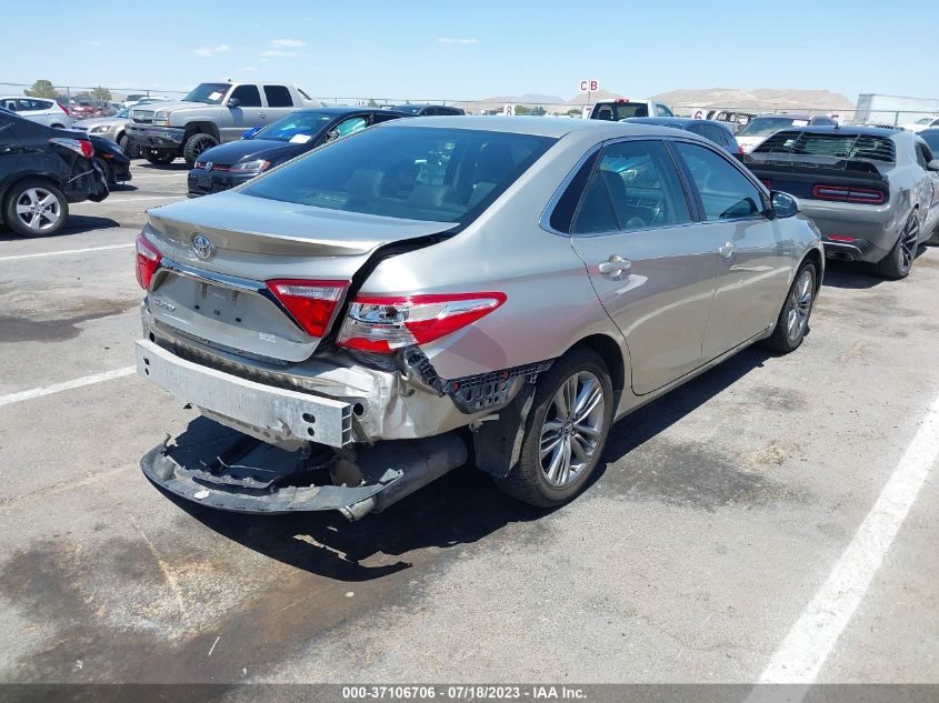 2016 TOYOTA CAMRY SE - 4T1BF1FK7GU522726