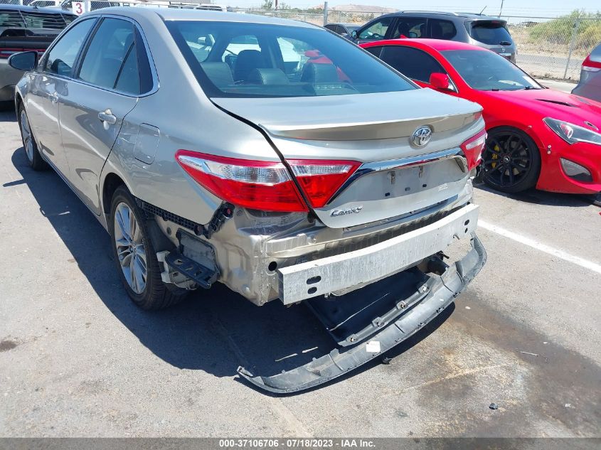 2016 TOYOTA CAMRY SE - 4T1BF1FK7GU522726
