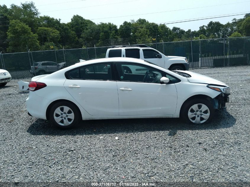 2017 KIA FORTE LX - 3KPFK4A73HE092490