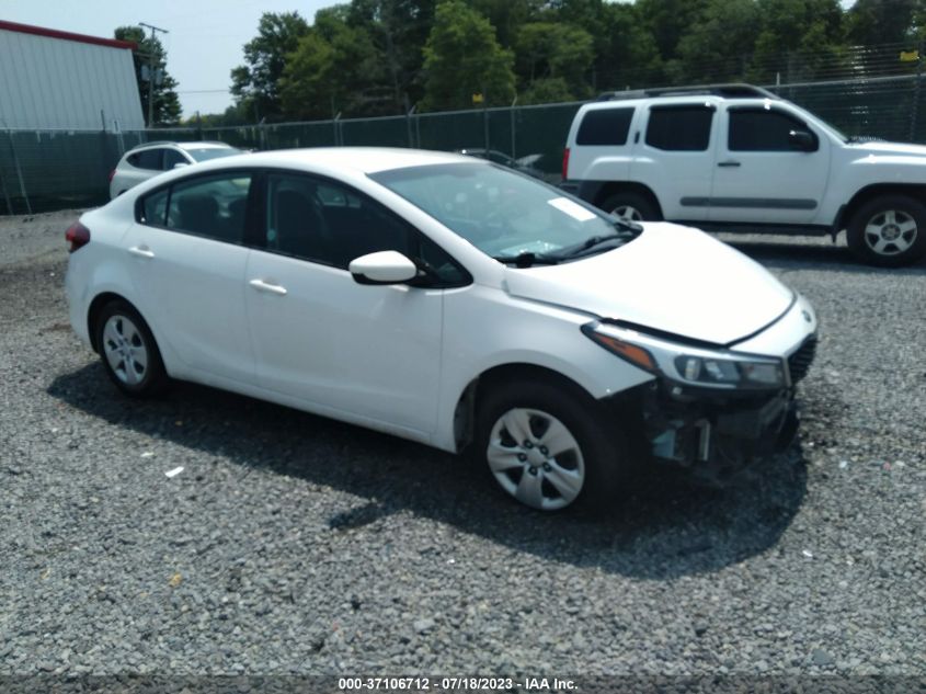 2017 KIA FORTE LX - 3KPFK4A73HE092490
