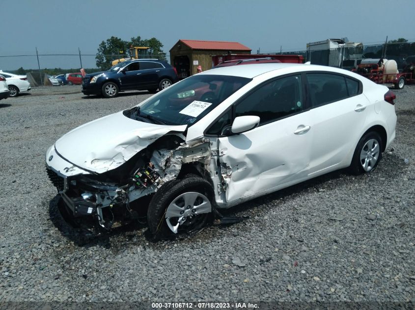 2017 KIA FORTE LX - 3KPFK4A73HE092490