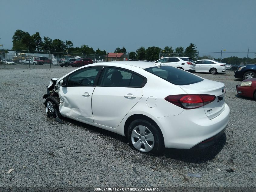 2017 KIA FORTE LX - 3KPFK4A73HE092490