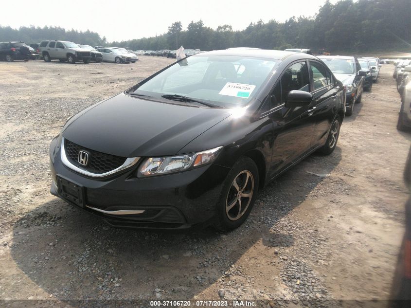2015 HONDA CIVIC SEDAN SE - 19XFB2F7XFE256473