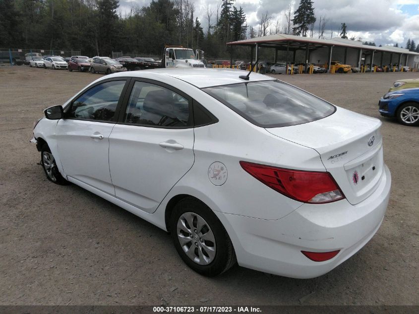 2016 HYUNDAI ACCENT SE - KMHCT4AE2GU073066