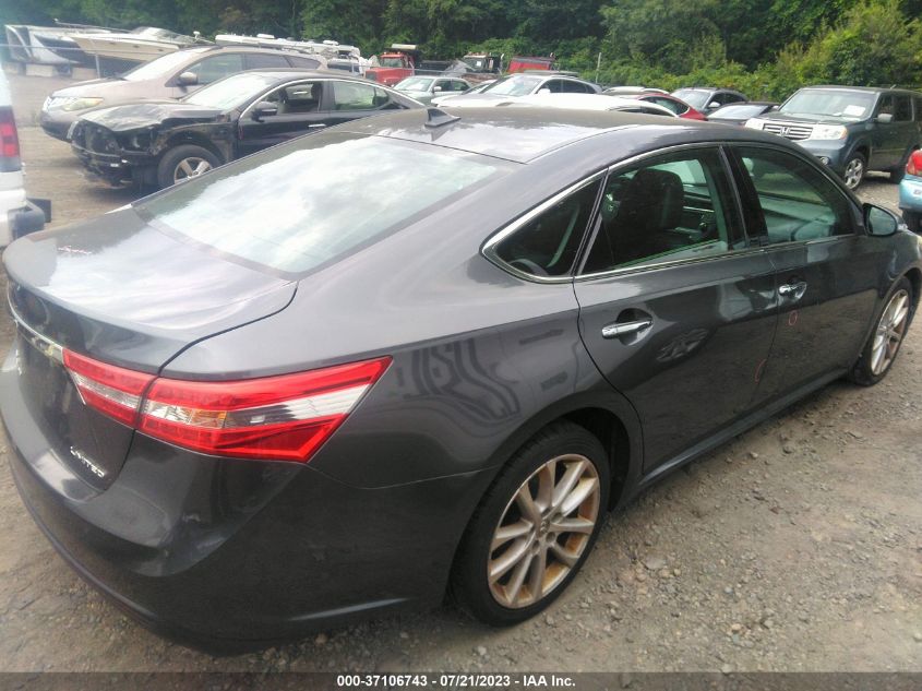 2013 TOYOTA AVALON XLE/LIMITED - 4T1BK1EB9DU014637