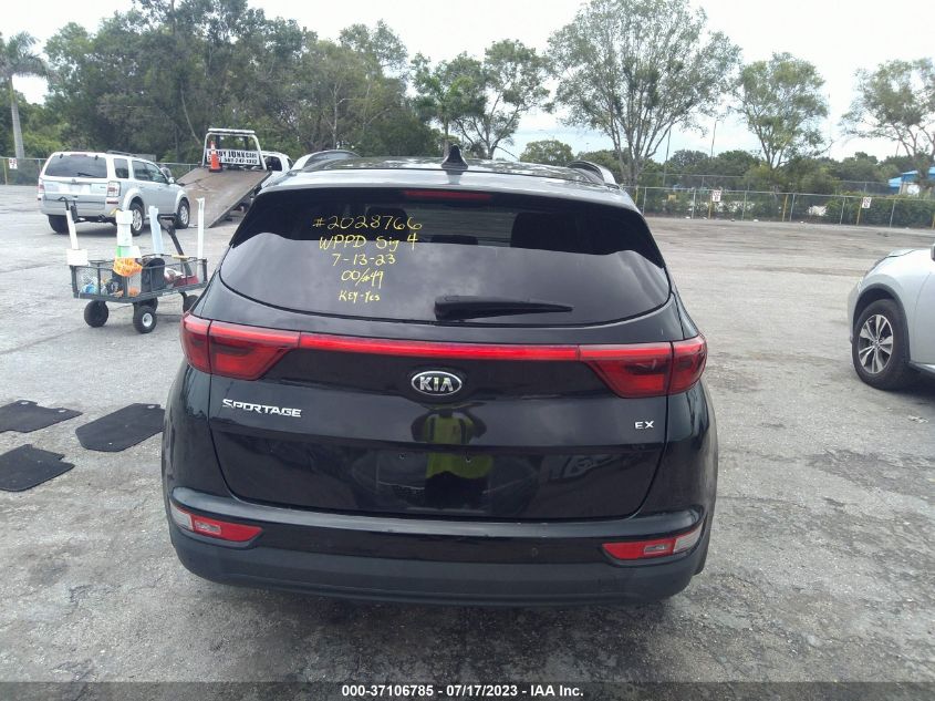 2018 KIA SPORTAGE EX - KNDPN3AC4J7483012