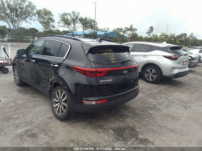 2018 KIA SPORTAGE EX - KNDPN3AC4J7483012