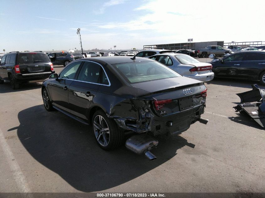 2018 AUDI A4 PREMIUM PLUS - WAULMAF49JA138663