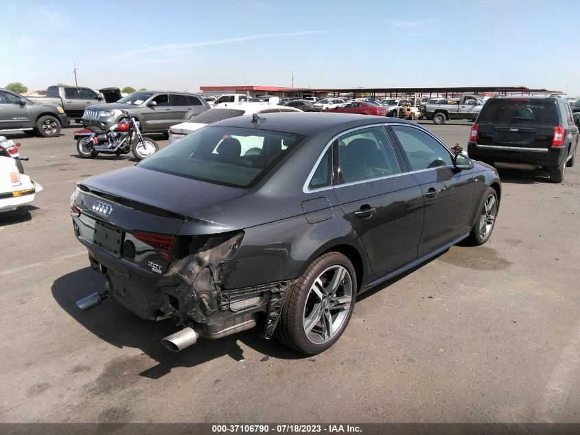 2018 AUDI A4 PREMIUM PLUS - WAULMAF49JA138663